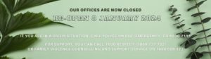 Our Offices Are Close